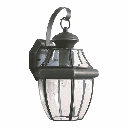 Forte 1-LT Brass Outdoor Lantern - Royal Bronze - 1201-01-14
