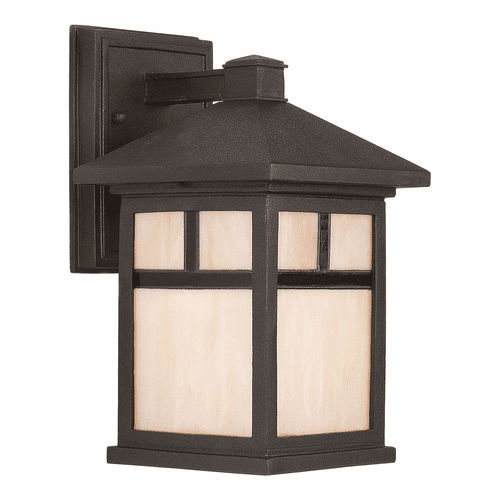 Forte 1-LT Cast Aluminum Outdoor Lantern - Black - 1773-01-04