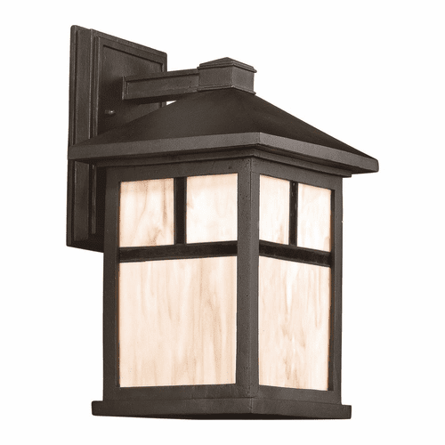 Forte 1-LT Cast Aluminum Outdoor Lantern - Black - 1873-01-04
