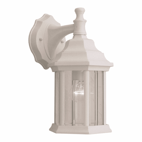 Forte 1-LT Cast Aluminum Outdoor Lantern - Matte White - 1715-01-13