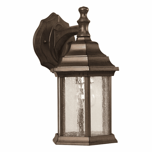 Forte 1-LT Cast Aluminum Outdoor Lantern - Olde Bronze - 1725-01-18