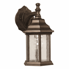 Forte 1-LT Cast Aluminum Outdoor Lantern - Olde Bronze - 1725-01-18 Forte 1-LT Cast Aluminum Outdoor Lantern - Olde Bronze - 1725-01-18