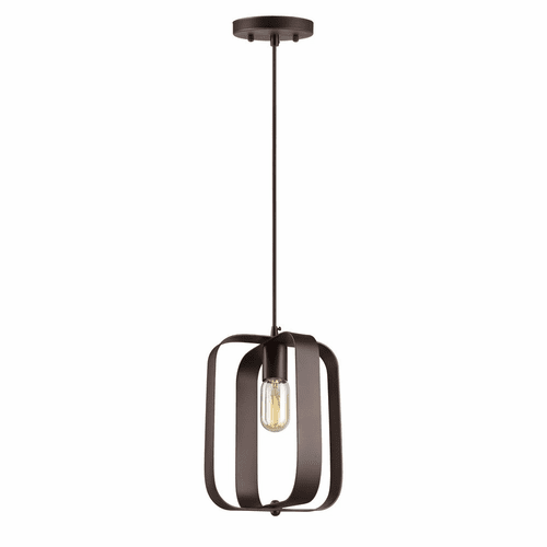 Forte 1-LT Cord-Hung Mini Pendant - Antique Bronze - 2640-01-32