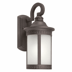 Forte 1-LT Flourescent Aluminum Outdoor Wall Light - Antique Bronze - 17022-01-32