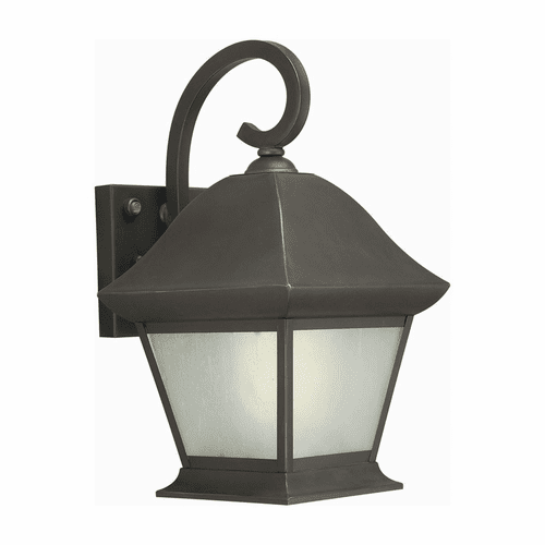 Forte 1-LT Fluorescent Brass Outdoor Lantern - Royal Bronze - 10000-01-14
