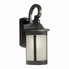 Forte 1-LT Fluorescent Cast Aluminum Outdoor Lantern - Bordeaux - 17022-01-64