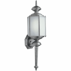 Forte 1-LT Fluorescent Outdoor Lantern - Olde Nickel - 10021-01-54