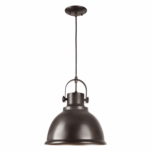 Forte 1-LT Metal Shade Pendant - Antique Bronze - 7110-01-32
