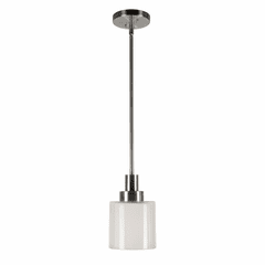 Forte 1-LT Mini Pendant - Brushed Nickel - 2691-01-55