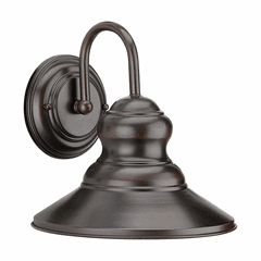 Forte 1-LT Outdoor Lantern - Antique Bronze - 1027-01-32DS Forte 1-LT Outdoor Lantern - Antique Bronze - 1027-01-32DS