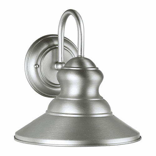 Forte 1-LT Outdoor Lantern - Brushed Nickel - 1027-01-55DS