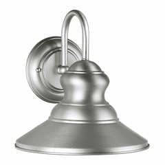 Forte 1-LT Outdoor Lantern - Brushed Nickel - 1027-01-55DS