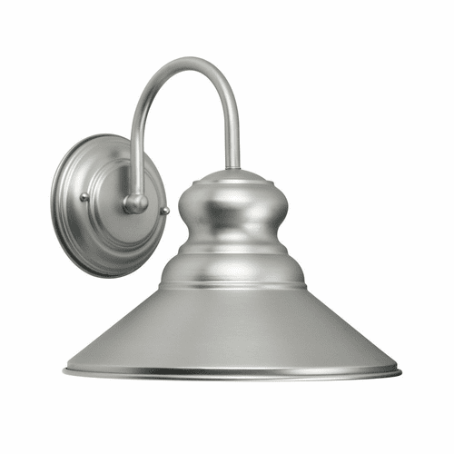 Forte 1-LT Outdoor Lantern - Brushed Nickel - 1227-01-55DS