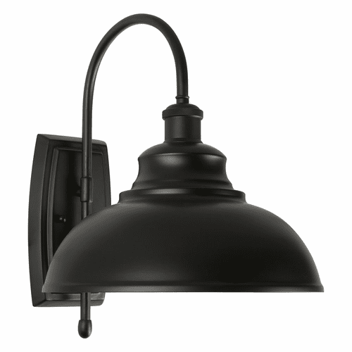 Forte 1-LT Outdoor Wall Light - Black - 1690-01-04