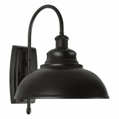 Forte 1-LT Outdoor Wall Light - Black - 1690-01-04