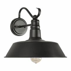 Forte 1-LT Outdoor Wall Light - Black - 1692-01-04