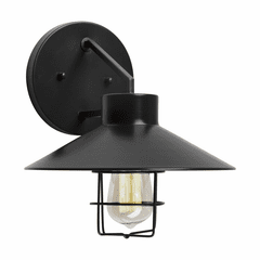 Forte 1-LT Outdoor Wall Light - Black - 1808-01-04