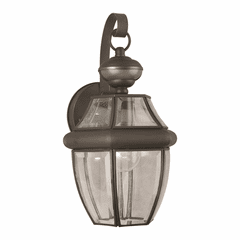 Forte 1-LT Sensor Lighting Brass Outdoor Lantern - Royal Bronze - 19007-01-14