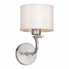 Forte 1-LT Wall Bracket - Brushed Nickel - 2562-01-55