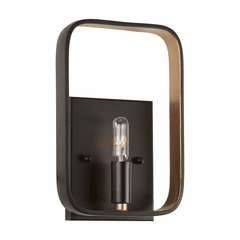 Forte 1-LT Wall Sconce - Black/Gold - 5196-01-42