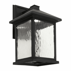 Forte 11W LED Aluminum Outdoor Light - Black - 17100-04