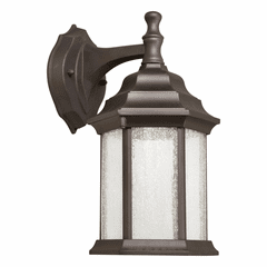 Forte 11W LED Outdoor Wall Light - Antique Bronze - 17102-32