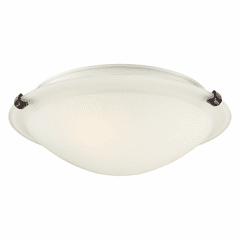 Forte 2-LT Ceiling Flush Mount - Antique Bronze - 2799-02-32 Forte 2-LT Ceiling Flush Mount - Antique Bronze - 2799-02-32