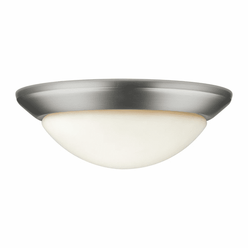 Forte 2-LT Ceiling Flush Mount - Brushed Nickel - 6074-02-55