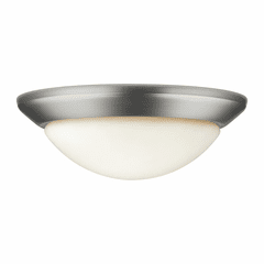 Forte 2-LT Ceiling Flush Mount - Brushed Nickel - 6074-02-55 Forte 2-LT Ceiling Flush Mount - Brushed Nickel - 6074-02-55