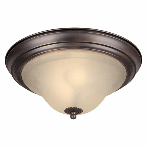 Forte 2-LT Fluorescent Flush Mount - Antique Bronze - 20026-02-32