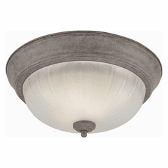 Forte 2-LT Fluorescent Flush Mount - Desert Stone - 20001-02-09