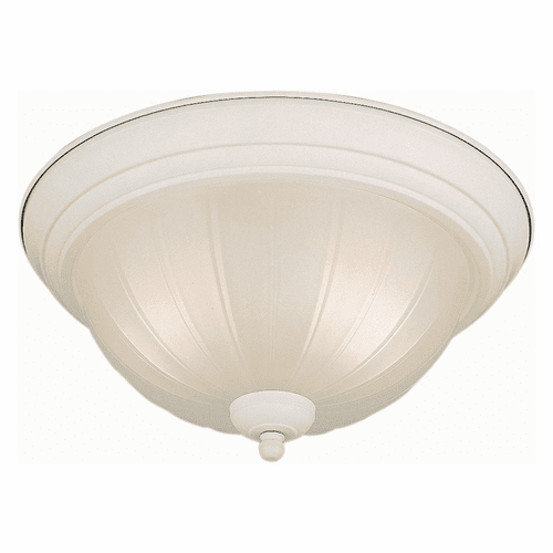 Forte 2-LT Fluorescent Flush Mount - White - 20000-02-03