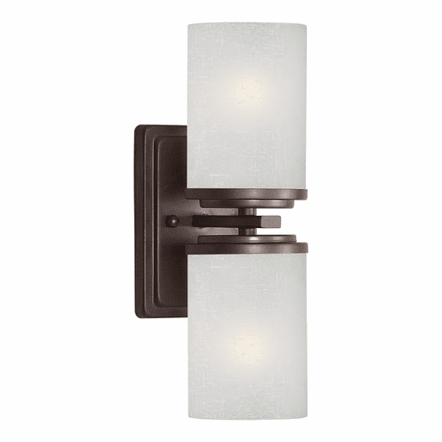 Forte 2-LT Wall Bracket - Antique Bronze - 2424-02-32