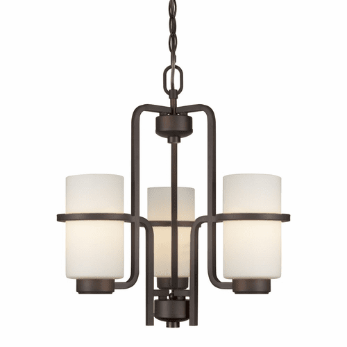 Forte 3-LT Chandelier - Antique Bronze - 2712-03-32