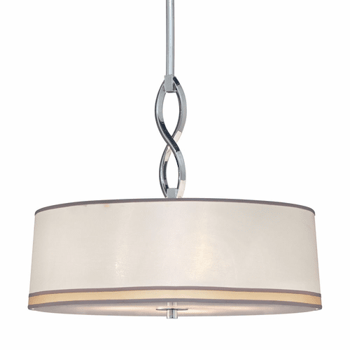 Forte 3-LT Pendant - Chrome - 7032-03-05