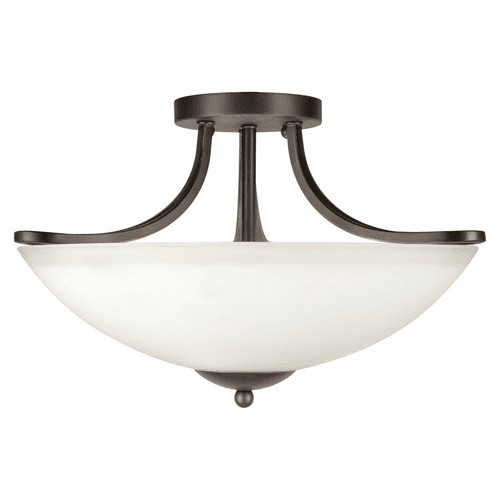 Forte 3-LT Semi Flush Mount - Antique Bronze - 2697-03-32