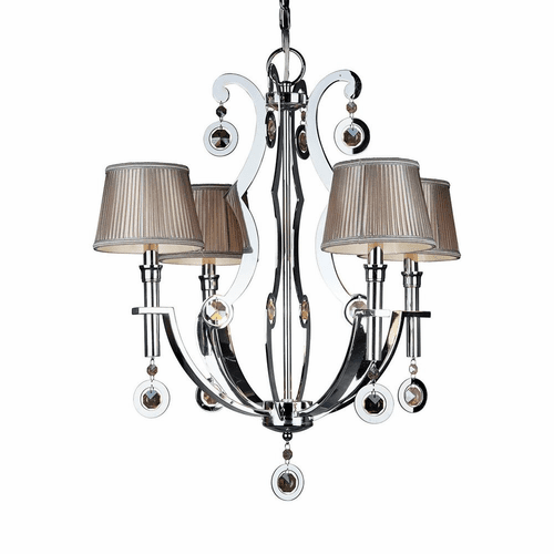 Forte 4-LT Chandelier - Chrome - 2579-04-05