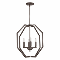 Forte 4-LT Foyer Pendant - Antique Bronze - 7099-04-32
