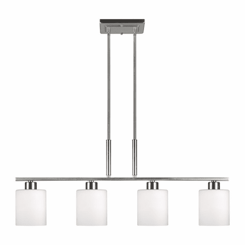 Forte 4-LT Island Pendant - Brushed Nickel - 2664-04-55