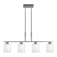 Forte 4-LT Island Pendant - Brushed Nickel - 2664-04-55