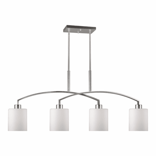Forte 4-LT Island Pendant - Brushed Nickel - 2683-04-55