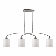 Forte 4-LT Island Pendant - Brushed Nickel - 2683-04-55