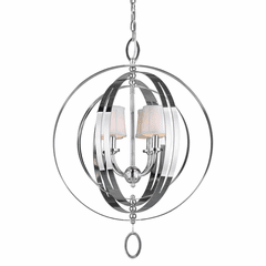 Forte 4-LT Pendant Chandelier - Chrome - 7039-04-05