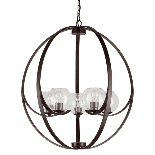 Forte 5-LT Chandelier - Antique Bronze - 2649-05-32