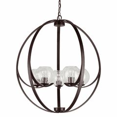 Forte 5-LT Chandelier - Antique Bronze - 2649-05-32