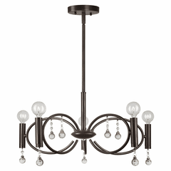 Forte 5-LT Chandelier - Antique Bronze - 7114-05-32