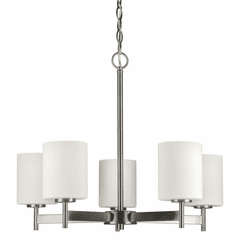 Forte 5-LT Chandelier - Brushed Nickel - 2645-05-55