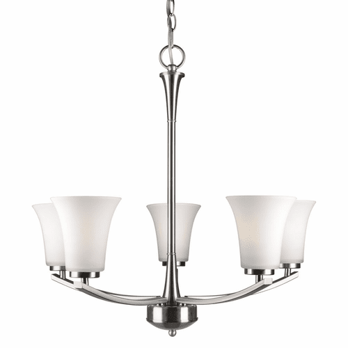 Forte 5-LT Chandelier - Brushed Nickel - 2682-05-55