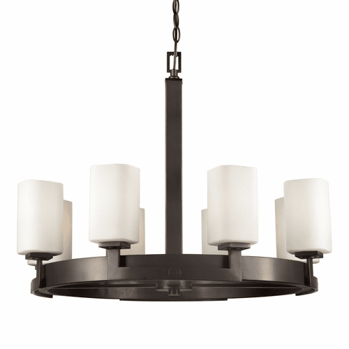 Forte 8-LT Chandelier - Antique Bronze - 2713-08-32