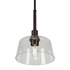 Forte Acopa 9" 1-LT Mini Pendant - Antique Bronze - 2735-01-32
